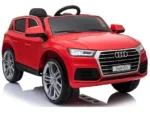 Coche Eléctrico Infantil Audi Q5 12V Rojo ATAA CARS con Mando, Luces LED y Música