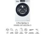 Lavadora Haier I-Pro Series 1 HW80-BP14929A-S, 8 kg, 1400 rpm, Clase A-10%, Blanco - Imagen 10