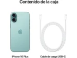 Apple iPhone 16 Plus: La Evolución de la Innovación (Verde azulado) - Imagen 3