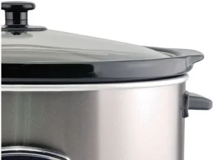 Beper BC.510 Olla de Cocción Lenta 4,5 L Negra — 280 W, Temporizador Digital, 3 Modos - Imagen 3