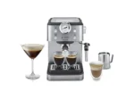 Cafetera Espresso De’Longhi Classic EM450.M – 15 bar, Thermoblock, 2 Tazas, Metal - Imagen 8