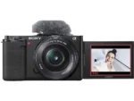 Kit Cámara Sony ZV-E10L EVIL para Vlogging - Sensor APS-C 24.2 MP, Vídeo 4K, con Objetivo 16-50 mm, Negro - Imagen 2