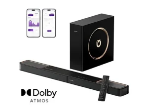 ULTIMEA Skywave F30 – Barra de sonido 3.1.2 Dolby Atmos, Subwoofer 5,25", 300 W, Bluetooth 5.4, HDMI eARC, Control App, Negro - Imagen 12